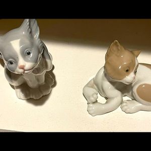Vintage LLADRO cats/kittens made in 1981 in Spain